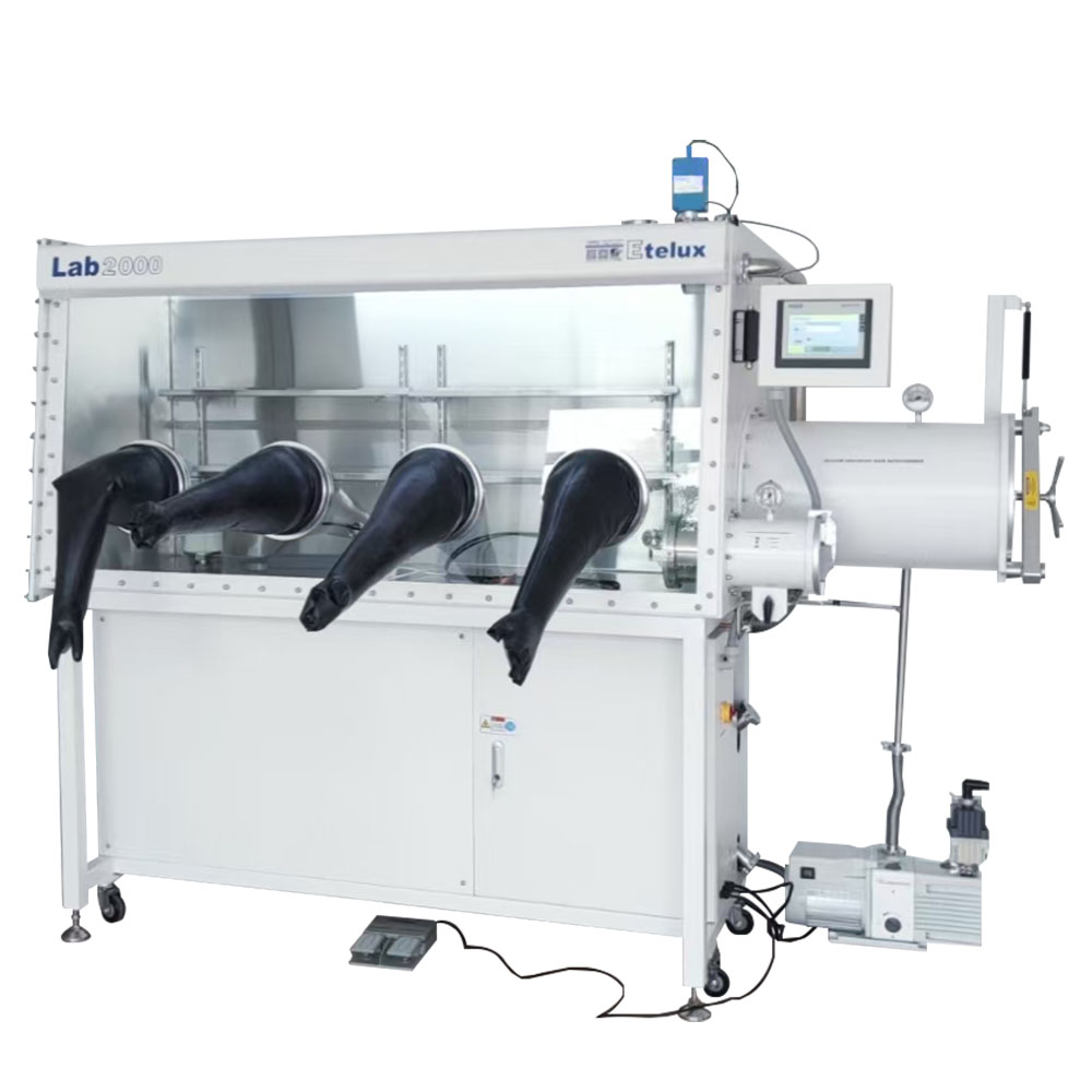 1800 Single-sided Double Station Integrated Glove Box - Image 5