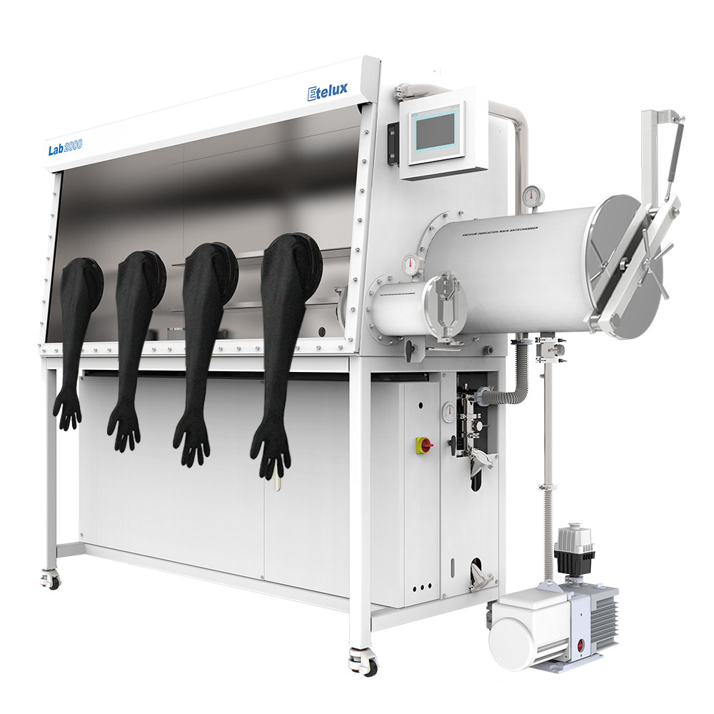 1800 Single-sided Double Station Integrated Glove Box