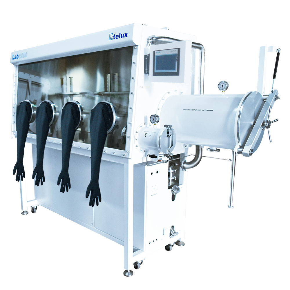 1800 Single-sided Double Station Integrated Glove Box - Image 6