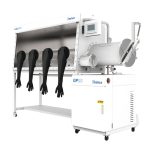 1800 Single-sided Double Station Split-type Glove Box