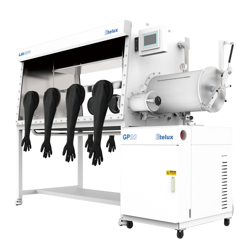 1800 Double-sided Four Station Split-type Glove Box