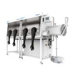 2400 Single-sided Double Station Integrated Glove Box