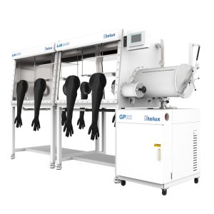 2400 Double-sided Four Station Split-type Glove Box